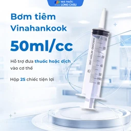 Bơm tiêm cho ăn 50ml/cc Vinahankook dùng một lần (25 cái) 2