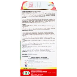 Cốm hoà tan hỗ trợ an thần Egaruta Hồng Bàng (30 gói)