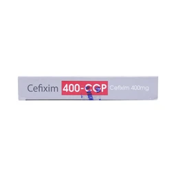 Thuốc Cefixim 400-CGP USP điều trị nhiễm khuẩn (1 vỉ x 10 viên)