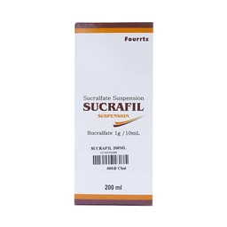 Hỗn dịch Sucrafil Fourts điều trị viêm khớp, trào ngược dạ dày thực quản (200ml) 