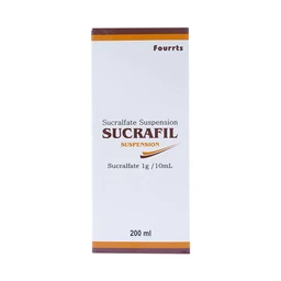 Hỗn dịch Sucrafil Fourts điều trị viêm khớp, trào ngược dạ dày thực quản (200ml) 