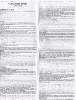 Thuốc Celecoxib 200-HV USP điều trị thoái hóa khớp, viêm khớp dạng thấp (3 vỉ x 10 viên)