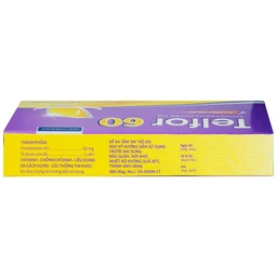 Thuốc Telfor 60 DHG điều trị các triệu chứng viêm mũi dị ứng (2 vỉ x 10 viên)