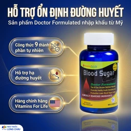 Viên uống ổn định đường huyết, tốt cho người bị tiểu đường Blood Sugar Control Vitamins For Life (60 viên) 2
