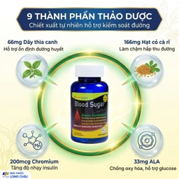 Viên uống ổn định đường huyết, tốt cho người bị tiểu đường Blood Sugar Control Vitamins For Life (60 viên) 3