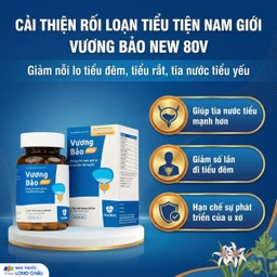 Viên uống giảm u xơ tiền liệt tuyến Vương Bảo (80 viên) 3