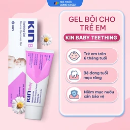 Gel bôi giảm đau mọc răng cho trẻ em Kin Baby Teething 30ml 4