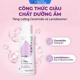 Dung dịch vệ sinh phụ nữ Lactacyd Soft and Silky Sanofi giữ ẩm và bảo vệ da nhạy cảm (150ml) 3