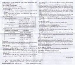 Thuốc cốm Bactamox 375 Imexpharm điều trị nhiễm khuẩn (12 gói)