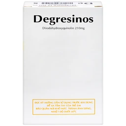 Thuốc Degresinos Thành Nam điều trị nhiễm amip đường ruột (4 vỉ x 25 viên)