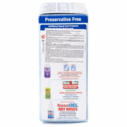 Bộ rửa mũi Neilmed Sinus Rinse (1 bình + 60 gói) làm sạch và ngăn ngừa viêm xoang, viêm mũi dị ứng