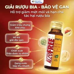 Hỗ trợ hạn chế tác hại của rượu bia Alcofree Rohto (50ml) 2