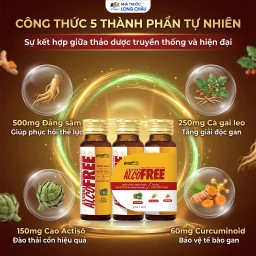 Hỗ trợ hạn chế tác hại của rượu bia Alcofree Rohto (50ml) 3