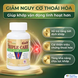 Viên uống giúp tăng tiết dịch khớp, giảm thoái hóa khớp Triple Care Gold Vitamins For Life (60 viên) 4