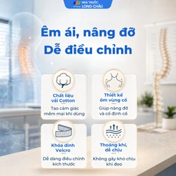Nẹp cổ mềm size 8 Linh Hiếu 4