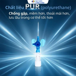 Kim luồn tĩnh mạch Braun 22G hỗ trợ truyền dịch, nước vào cơ thể 4