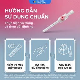 Kim Luồn Tĩnh Mạch Primaflon 20G Hỗ Trợ Truyền Dịch, Nước Vào Cơ Thể 5