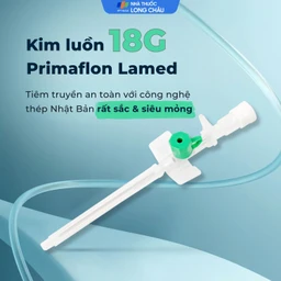 Kim luồn 18G Primaflon Lamed dễ dàng tiêm xuyên qua da và thành mạch 2
