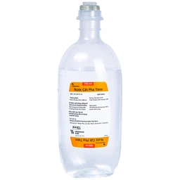 Nước Cất Pha Tiêm Fresenius Kabi làm dung môi để hòa chất tiêm (20 chai x 500ml)