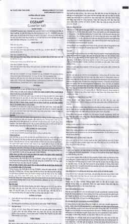 Thuốc Cozaar 50mg MSD điều trị tăng huyết áp (2 vỉ x 14 viên)