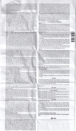 Thuốc Cozaar 50mg MSD điều trị tăng huyết áp (2 vỉ x 14 viên)