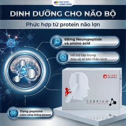 Viên hỗ trợ tăng khả năng tập trung Cebrium Ever Pharma (3 vỉ x 10 viên) 3