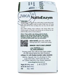 Viên hỗ trợ hoạt huyết NattoEnzym DHG (90 viên)