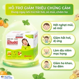 Siro hỗ trợ giảm ho tiêu đờm Ích Nhi Nam Dược (30 gói x 5ml) 3