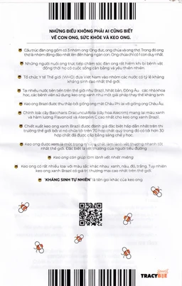 Keo ong giúp giảm đau viêm họng ho do nhiễm khuẩn Tracybee Propolis Tutti Frutti & Honey vị bạc hà (30ml)