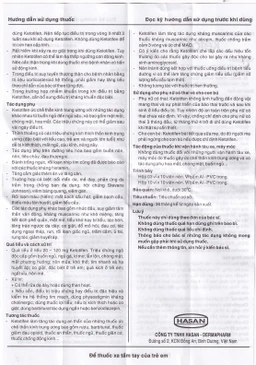 Viên nén Ketosan Hasan phòng ngừa hen phế quản, điều trị viêm mũi dị ứng (3 vỉ x 10 viên)
