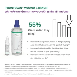 Xịt sát khuẩn Prontosan Solution Round Braun 350ml giúp sát khuẩn, làm mềm vết loét 4