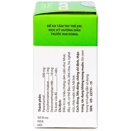 Viên sủi Coldko Nam Hà điều trị triệu chứng cảm cúm (5 viên)