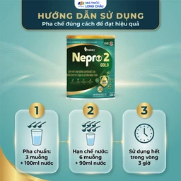 Sữa bổ sung dinh dưỡng người bệnh suy thận Nepro 2 Gold (400g) 5