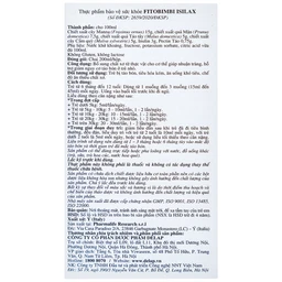 Siro hỗ trợ giảm nguy cơ táo bón ở trẻ Fitobimbi Isilax (200ml)