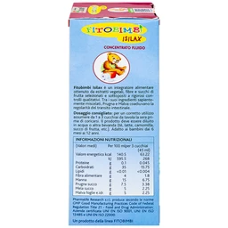 Siro hỗ trợ giảm nguy cơ táo bón ở trẻ Fitobimbi Isilax (200ml)