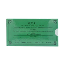 Thuốc Thăng Long Bảo Long chữa táo bón, đại tiện ra máu (10 viên)