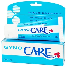 Dung dịch rửa phụ khoa Gyno Care HBN Pharma diệt khuẩn, khử mùi, phụ trị viêm nhiễm phụ khoa (50g)