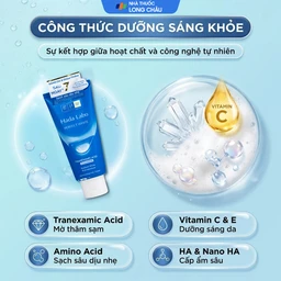 Kem rửa mặt Hada Labo giúp làm sạch sâu, dưỡng sáng da (Whitening) 80g 3