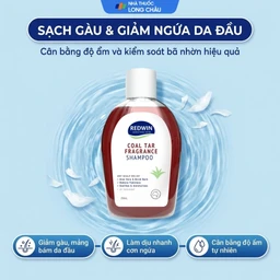Dầu gội sạch gàu, giảm nhờn Redwin Coal Tar Fragrance Shampoo 250ml 2
