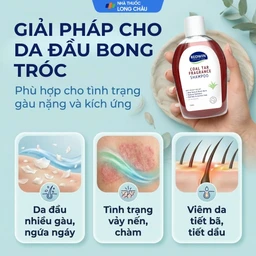 Dầu gội sạch gàu, giảm nhờn Redwin Coal Tar Fragrance Shampoo 250ml 4