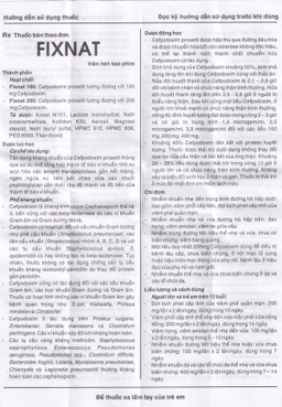 Thuốc Fixnat 100 Hasan điều trị nhiễm khuẩn (3 vỉ x 10 viên)