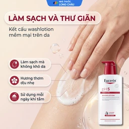 Sữa tắm Eucerin pH5 Washlotion 63073 cho da nhạy cảm (400ml) 5