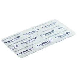 Viên nén Pracetam 800 Stella điều trị chóng mặt, suy giảm trí nhớ (6 vỉ x 15 viên)