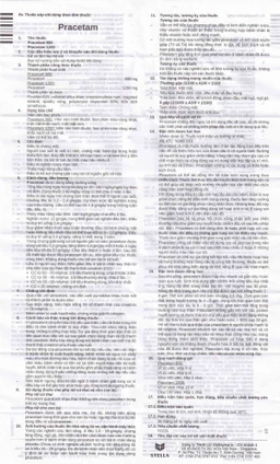 Viên nén Pracetam 800 Stella điều trị chóng mặt, suy giảm trí nhớ (6 vỉ x 15 viên)