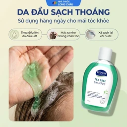 Dầu gội sạch gàu Redwin Tea Tree Shampoo Hair Revitaliser 250ml 5