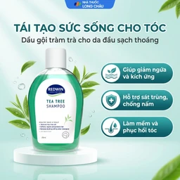 Dầu gội sạch gàu Redwin Tea Tree Shampoo Hair Revitaliser 250ml 2