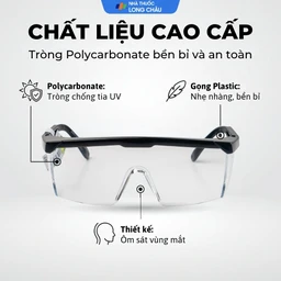 Kính bảo hộ Toàn Đức GB 25 bảo vệ mắt 3