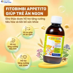 Siro hỗ trợ giúp trẻ ăn ngon Fitobimbi Appetito (200ml) 2