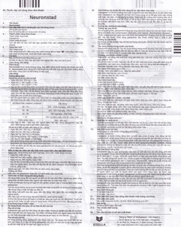 Viên nang cứng Neuronstad 300mg Stella điều trị hỗ trợ động kinh cục bộ, viêm dây thần kinh (3 vỉ x 10 viên)