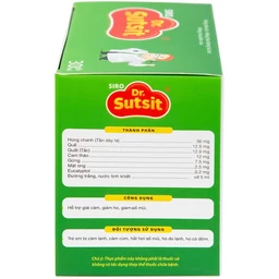 Siro hỗ trợ giải cảm Dr.Sutsit Gia An (30 gói)